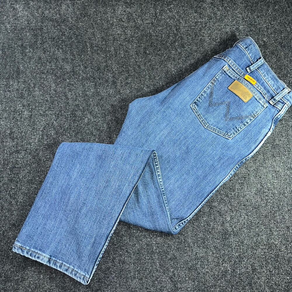 Wrangler FR Jeans Men 38x34 Advanced Comfort Flame Resistant Workwear Denim CAT2